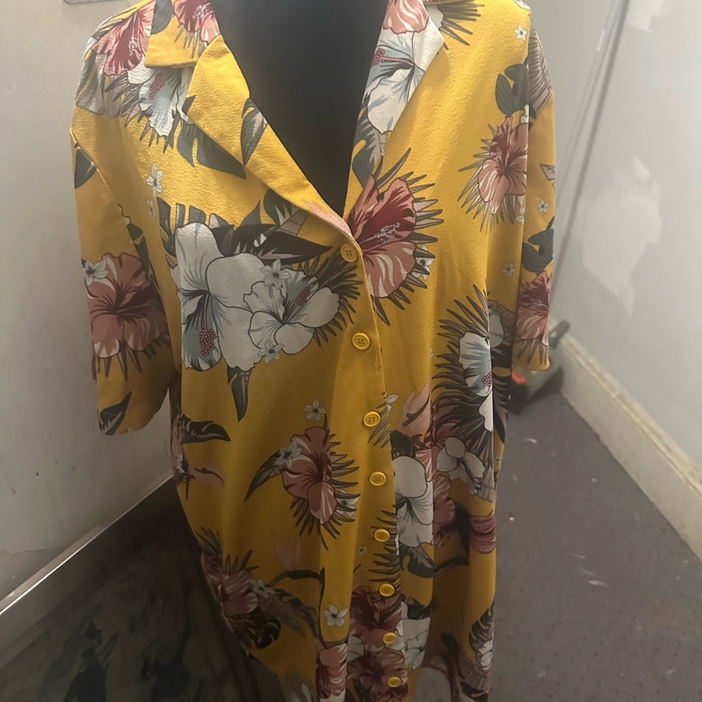 Rebdolls Multicolored Bright Flowered Dress